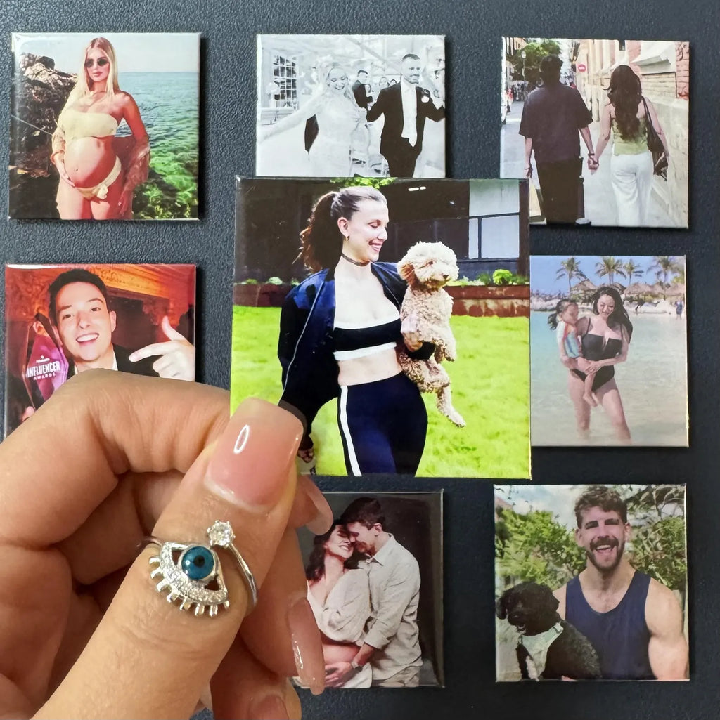 Custom Photo Magnets : Square 2x2 Personalised Gift