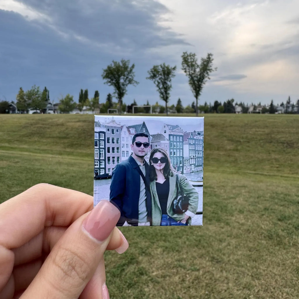 Custom Photo Magnets : Square 2x2 Personalised Gift